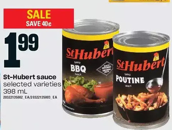 Loblaws St-hubert sauce offer