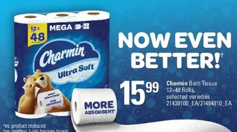 Loblaws Charmin bath tissue offer