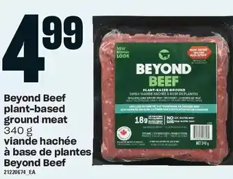 Independent Grocer Beyond beef plant-based ground meat offer