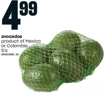 Loblaws Avocados offer