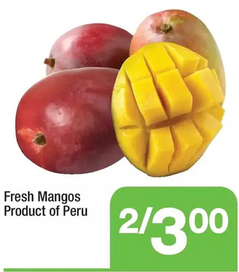 Highland Farms Fresh mangos offer