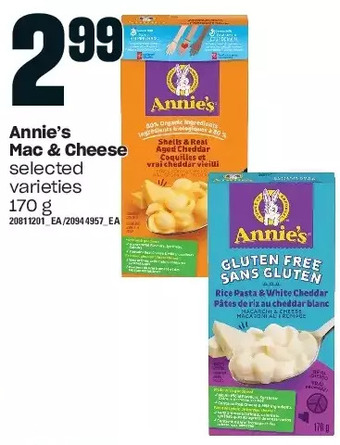 Loblaws Annie's mac & cheese offer