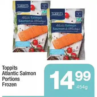 Highland Farms Toppits atlantic salmon portions frozen offer