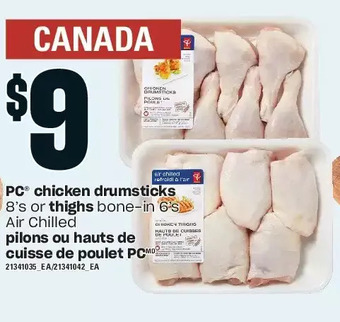 Valu-mart Pc chicken drumsticks or thighs offer
