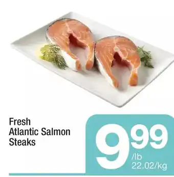 Highland Farms Fresh atlantic salmon steaks offer