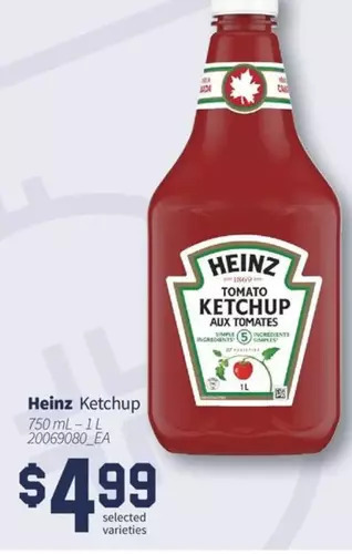 Fortinos Heinz ketchup offer