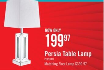 The Brick Persia table lamp offer