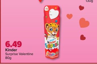 PharmaChoice Kinder surprise valentine offer