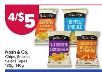PharmaChoice Nosh & co. chips, snacks offer
