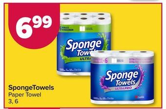 PharmaChoice Spongetowels paper towel offer