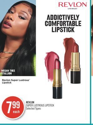 Shoppers Drug Mart Revlon super lustrous lipstick offer