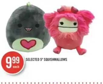 Shoppers Drug Mart Selected 5" squishmallows offer