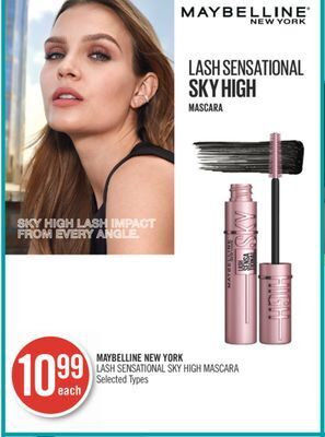 Shoppers Drug Mart Maybelline new york lash sensational sky high mascara offer