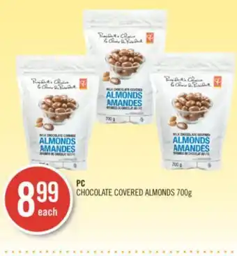 Shoppers Drug Mart Pc chocolate covered almonds offer