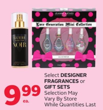 Rexall Select designer fragrances or gift sets offer