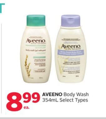 Rexall Aveeno body wash offer