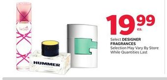 Rexall Select designer fragrances offer