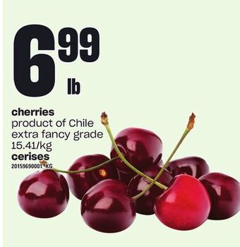 Independent City Market Cherries offer