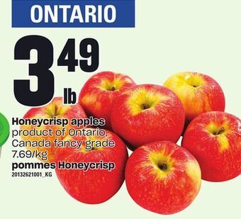 Independent City Market Honeycrisp apples offer