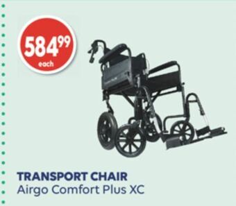Wellwise by Shoppers Transport chair airgo comfort plus xc offer