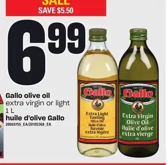 Independent City Market Gallo olive oil, 1 l offer