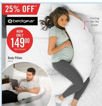 The Brick Bedgear body pillow offer