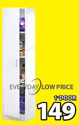 JYSK Brooke spacious storage pantries offer