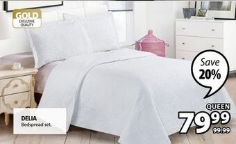JYSK Delia bedspread set offer