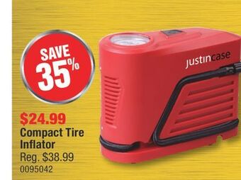 PartSource Compact tire inflator offer