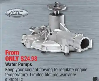 PartSource Water pumps offer