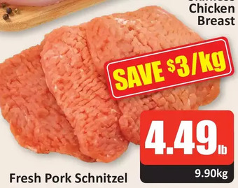 Starsky Fresh pork schnitzel offer