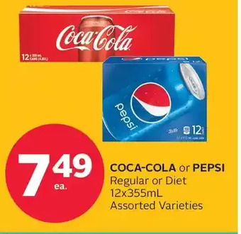 Rexall Coca-cola or pepsi offer