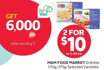 Rexall M&m food market entrées offer