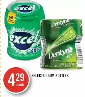 Shoppers Drug Mart Gum bottles offer