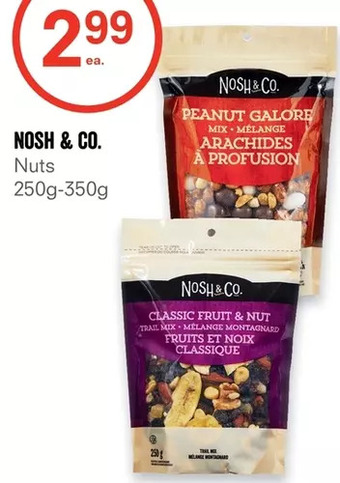 Guardian Pharmacy Nosh & co. nuts offer