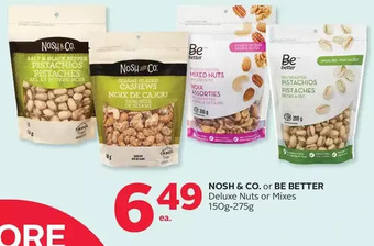 Rexall Nosh & co. or be better deluxe nuts or mixes offer