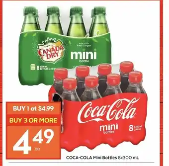 IGA Coca-Cola Mini Bottles offer