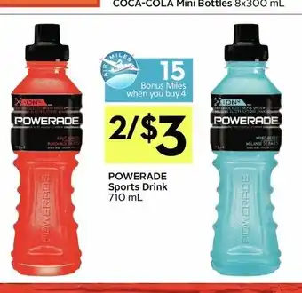 IGA Powerade Sports Drink offer