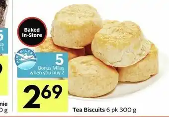 IGA Tea Biscuits offer