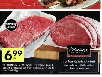IGA Sterling Silver Family Size offer