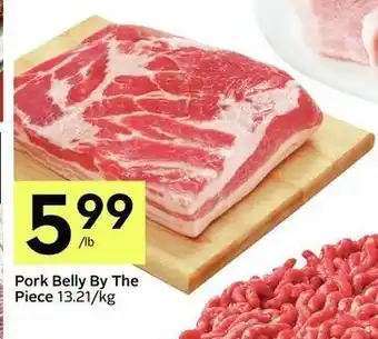 IGA Pork Belly by The Piece offer