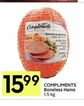 IGA Boneless Hams offer