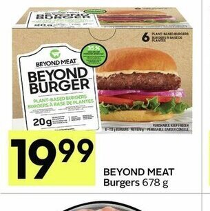 IGA Beyond Meat Burgers offer