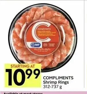 IGA Shrimp Rings offer