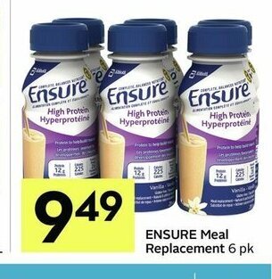 IGA Ensure Meal Replacement offer