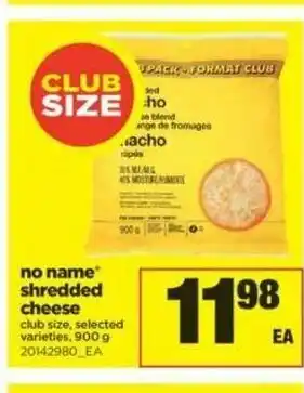 Real Canadian Superstore Shredded Cheese offer
