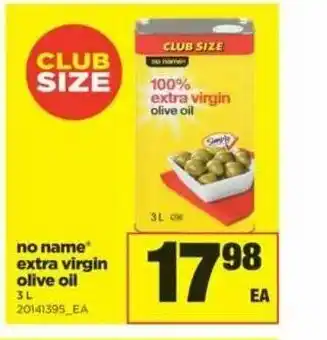 Real Canadian Superstore Extra Virgin Olive Oil offer