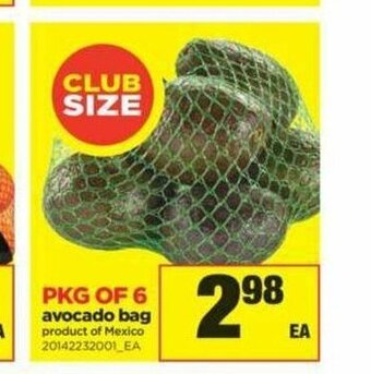 Real Canadian Superstore Avocado Bag offer