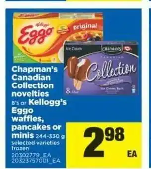 Real Canadian Superstore Chapman's Canadian Collection Novelties offer