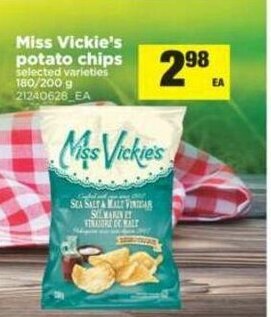 Real Canadian Superstore Miss Vickie's Potato Chips offer